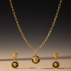 Amaura Noir & Gold Contrast Set “Black Tie Gold Set”