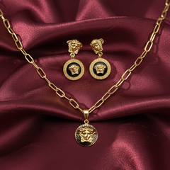 Amaura Noir & Gold Contrast Set “Black Tie Gold Set”