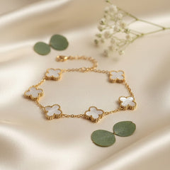 Amaura Ivory Clover Luxe Bracelet 