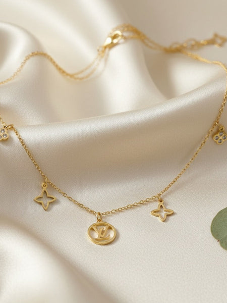 Inspired Charm Chain Necklace