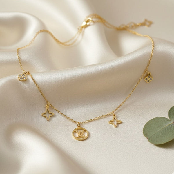 Inspired Charm Chain Necklace