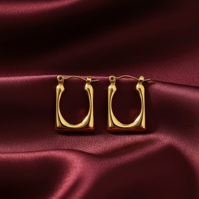Fancy Hoop Earrings