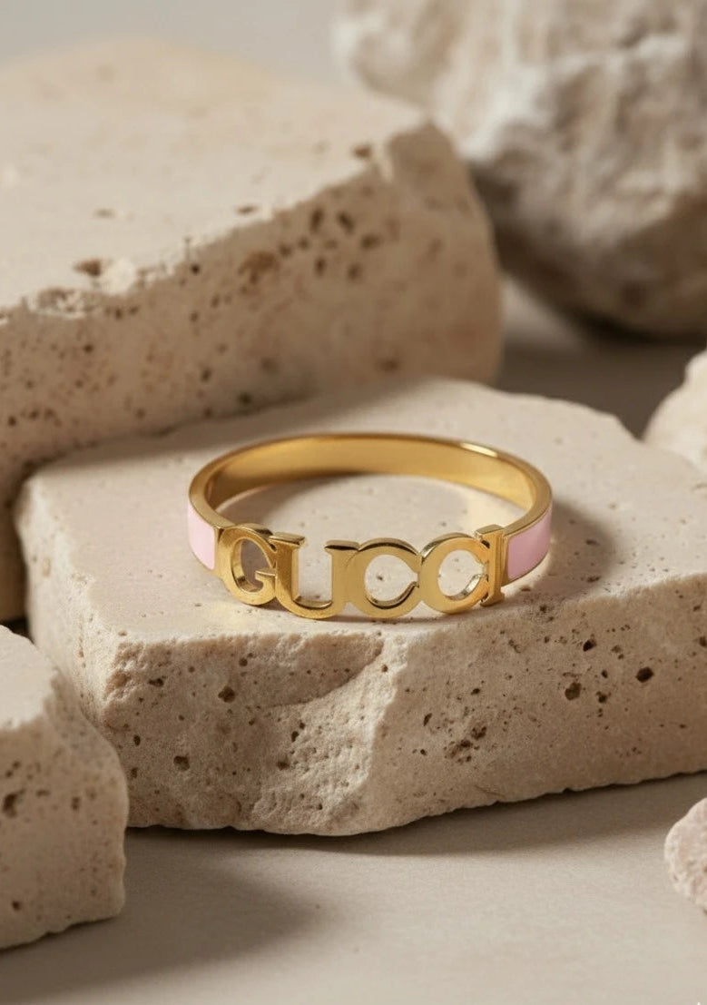Gucci inspired pink kada
