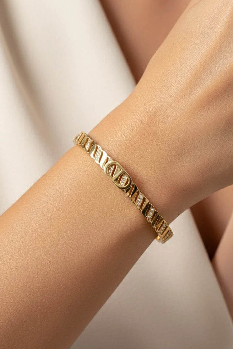 Designer style golden kada
