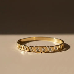 Women wearing golden kada
