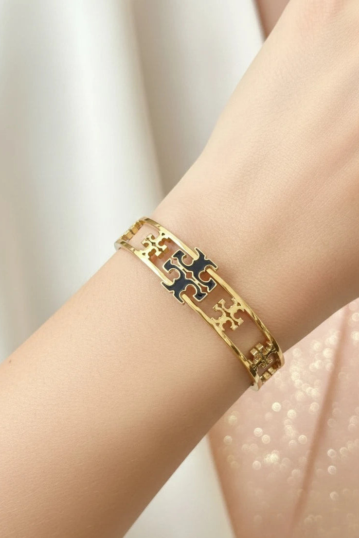 Elegant kada jewellery close-up
