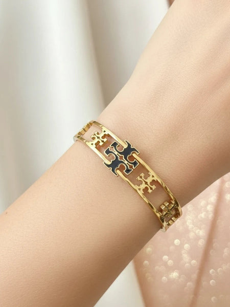 Elegant kada jewellery close-up
