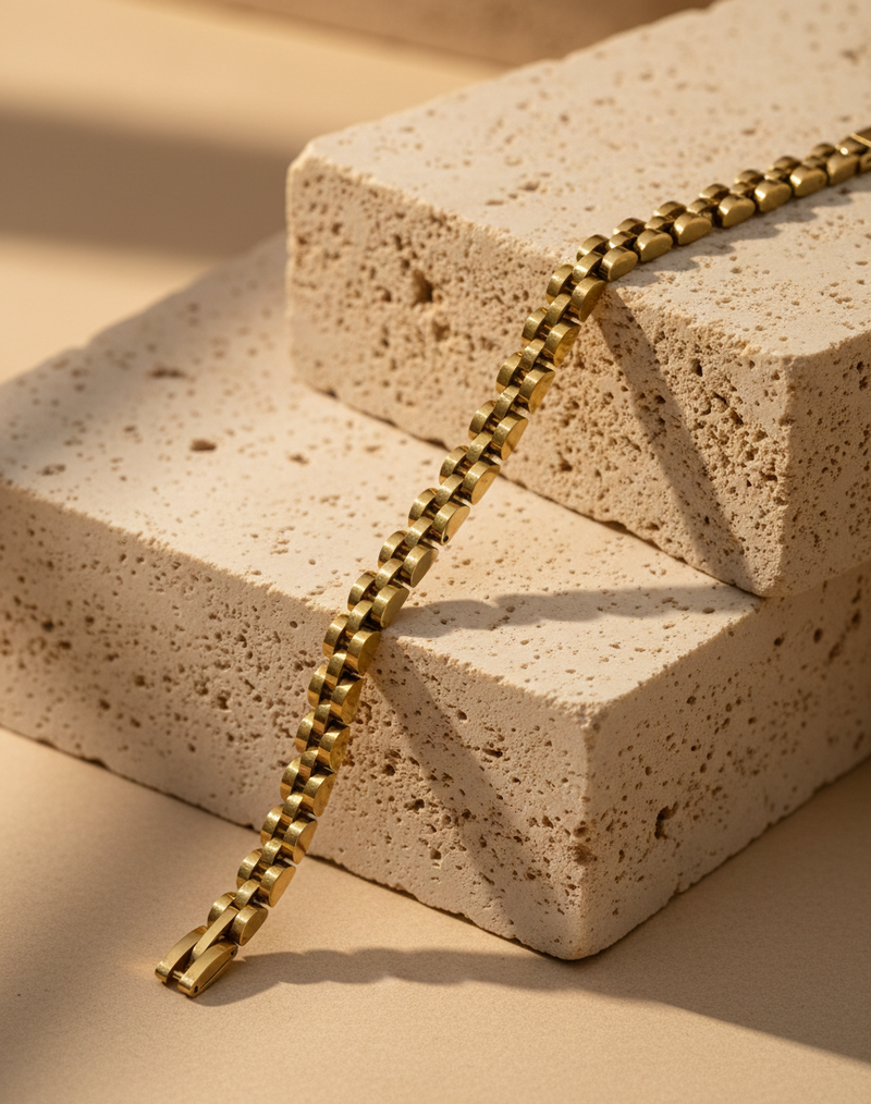 Amaura Classic Link Gold Bracelet Picture