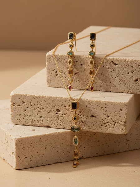 Amaura Celeste Multicolour Luxe Set Image