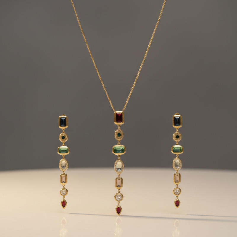 Amaura Celeste Multicolour Luxe Set 