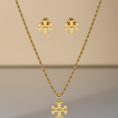 Classic Gold Neck Set Image