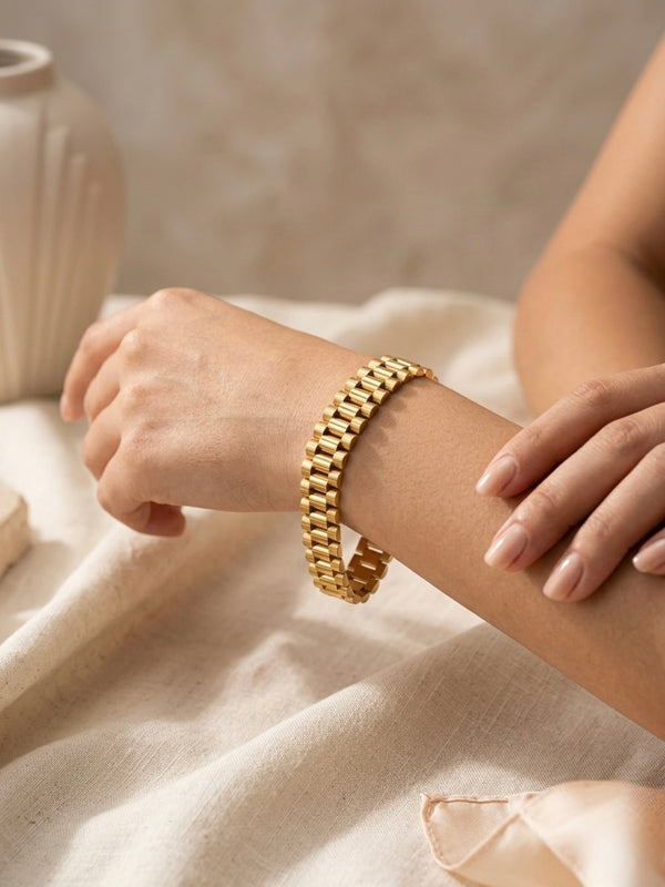 Classic Link Gold Bracelet