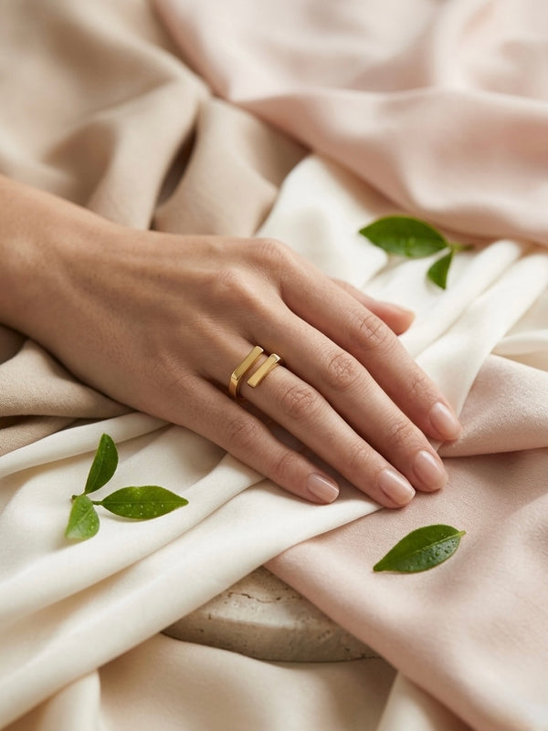 Dual Bar Cuff Ring