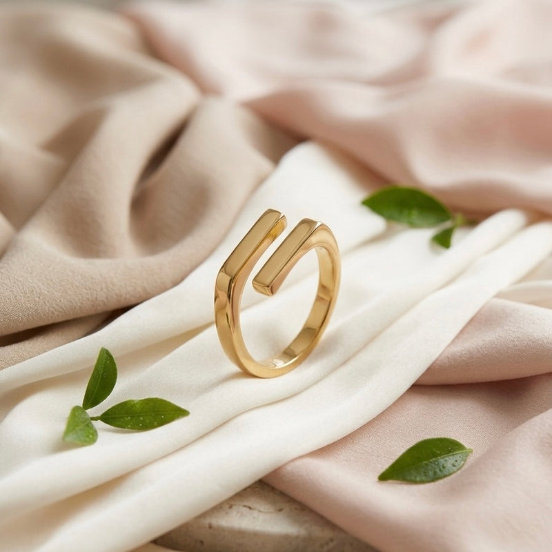 Dual Bar Cuff Ring