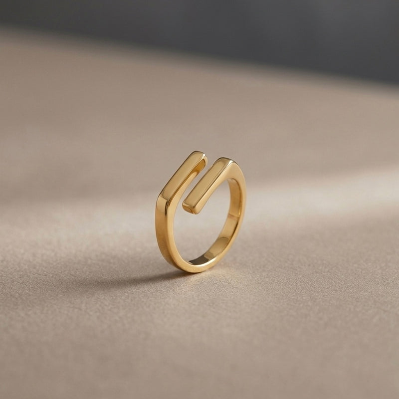 Dual Bar Cuff Ring