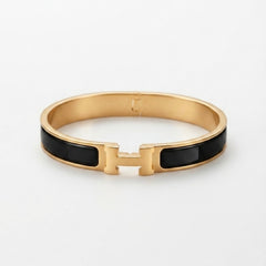 Gold Plated Luxe V Designer Kada for Women