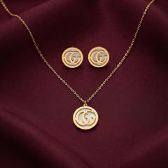 Gold Plated Luxe Pearl Neckset for Women