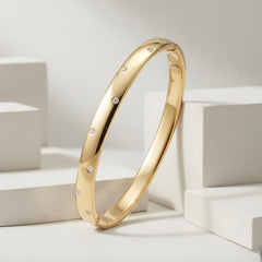 Gold Plated Classic Designer Kada for Women