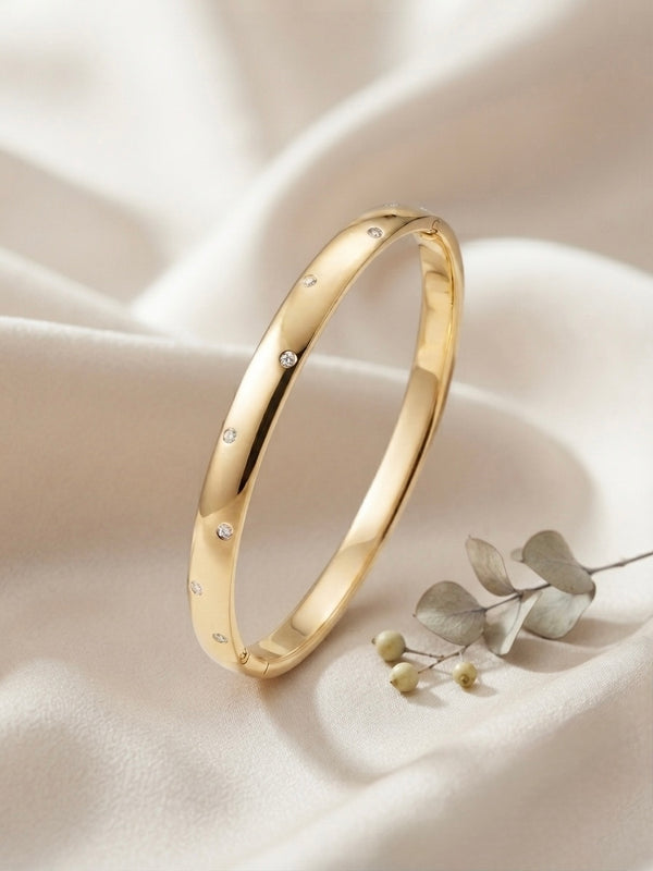 Gold Plated Classic Designer Kada for Women