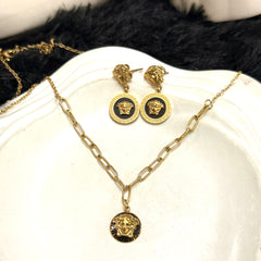 Amaura Noir & Gold Contrast Set “Black Tie Gold Set”