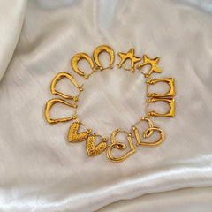 Hoop Earrings (Sets Of 6)