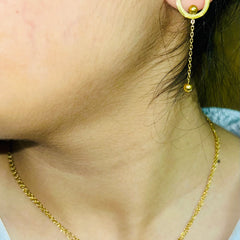 Amaura Eternal Gold Statement Set “Golden Legacy Necklace”