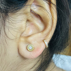 Amaura Diamond Sparkle Gold Set “Golden Shimmer & Stones”