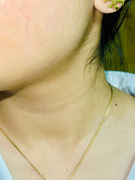 Amaura Nectar Gold Necklace Set “Liquid Gold Statement”
