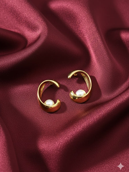 demi-fine studs earrings