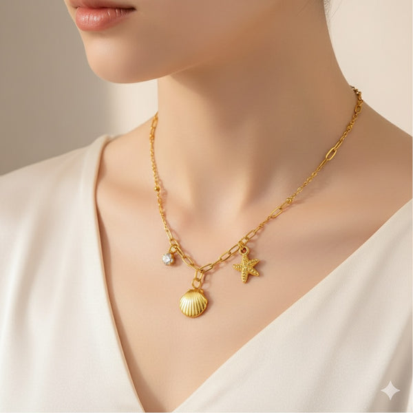 Amaura Oceana Charm Necklace
