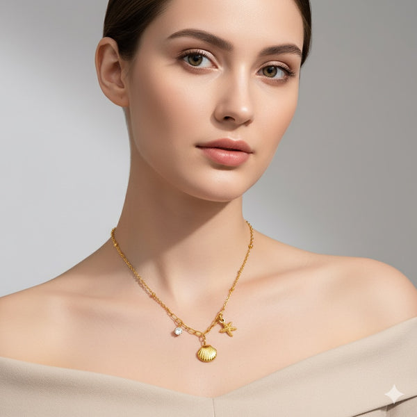 Amaura Oceana Charm Necklace