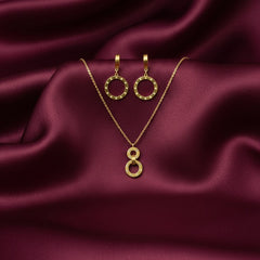 Amaura Diamond Sparkle Gold Set “Golden Shimmer & Stones”