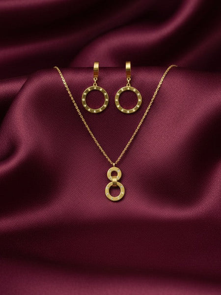 Amaura Diamond Sparkle Gold Set “Golden Shimmer & Stones”