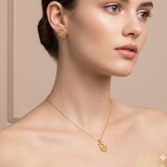 Amaura Radiant Gold Aura Set “Golden Glow Statement Set