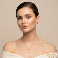 Amaura Radiant Gold Aura Set “Golden Glow Statement Set