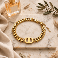 Gold-Tone Chunky Chain Bracelet